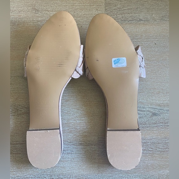Nude/Blush Sfera Sandals, size 7 (38) - Picture 6 of 6